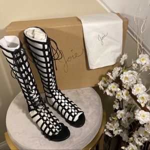Joie Falicia Tall Gladiator Sandal sz 37 NWT